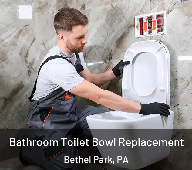  Bathroom Toilet Bowl Replacement Bethel Park, PA